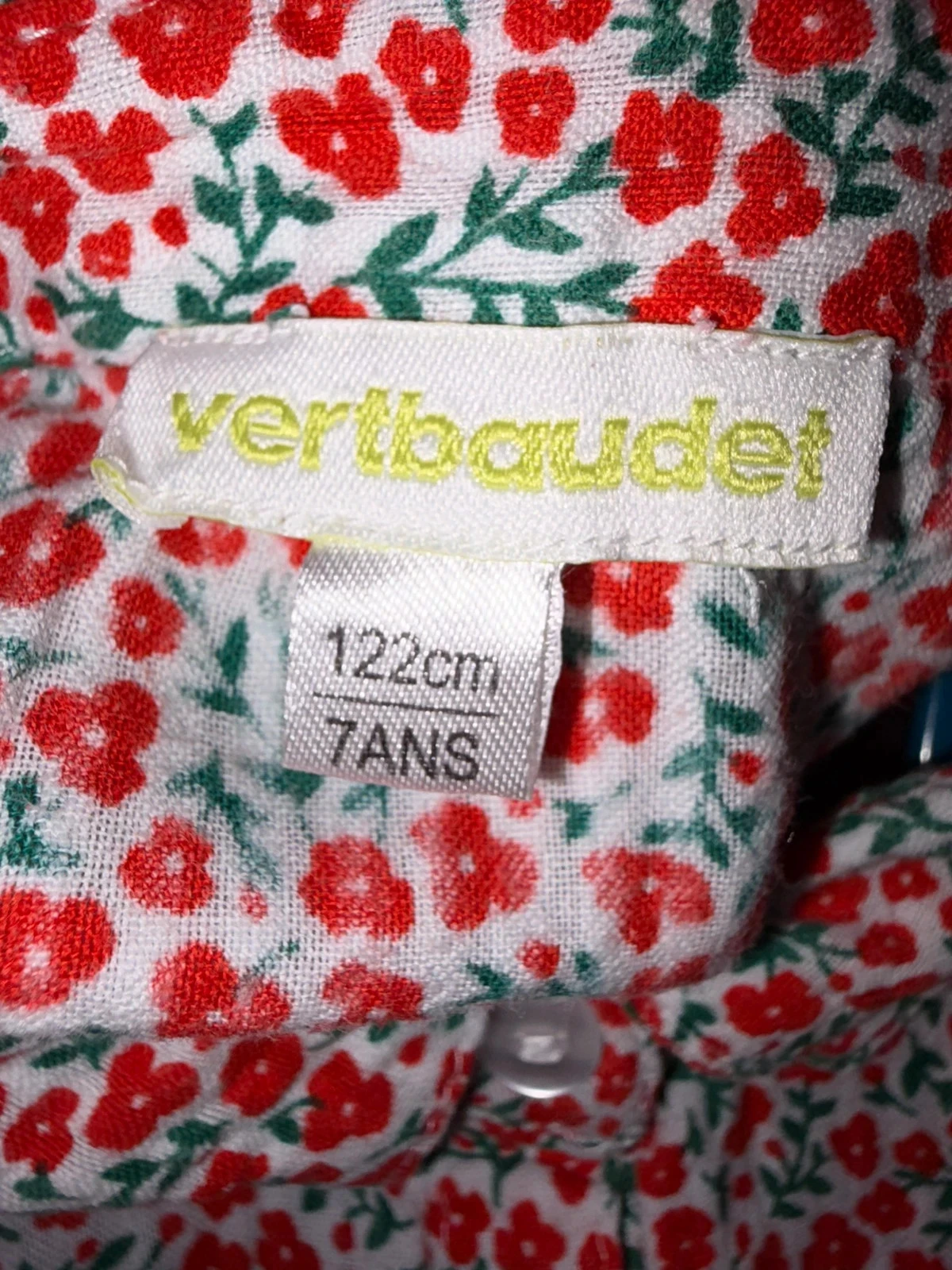 Blusa, menina Vertbaudet, tamanho sete anos – photo 6